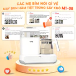[Siêu ưu đãi] Máy đun hâm sữa tiệt trùng hơi nước đa chức năng Topgiakids M1-08 - Bảo hành 3 năm chính hãng — ảnh 6
