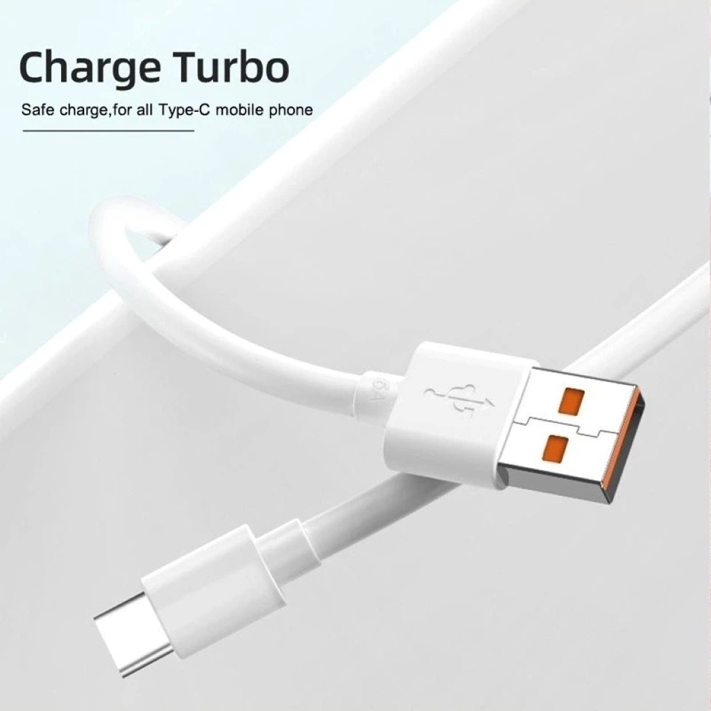 Cáp Sạc Nhanh USB to Type C 120W – Dây Sạc Siêu Nhanh 6A, Sạc Nhanh PD/QC, Cho Tablet, Laptop