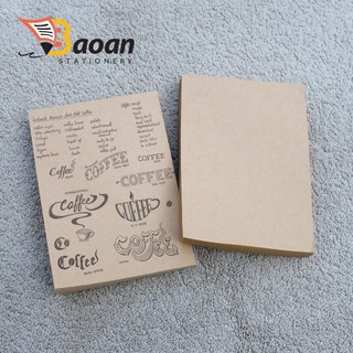 Sổ nháp trơn xấp giấy kraft A5/ 200 tờ siêu tiết kiệm cho học sinh sinh viên văn phòng ++++