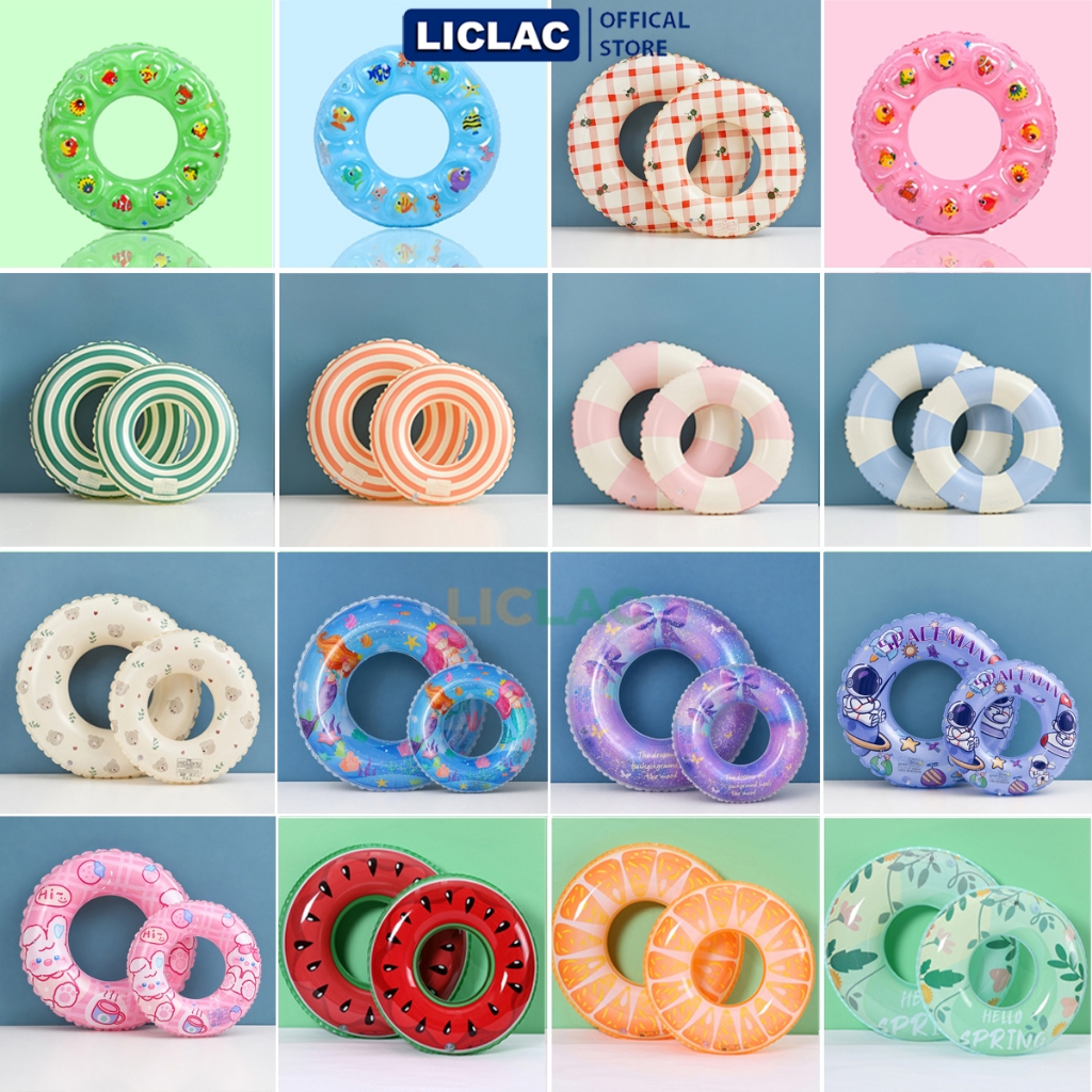 Tổng hợp Phao Bơi Hình Tròn Đủ Size cho người lớn và trẻ em – Phao đi biển chơi hồ bơi Nhiều Mẫu