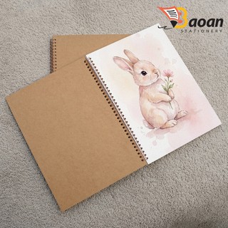 [Có sẵn] Sổ vẽ Sketchbook Basic giấy kem 130gsm vẽ chì, artline, màu nước lớp mỏng, không lem ++++