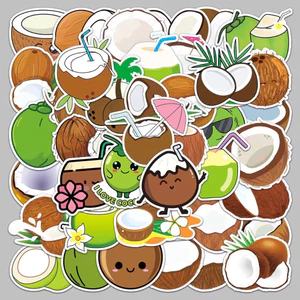 sticker coconut hấp dẫn