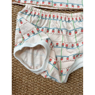 Bộ 3 lỗ quần bỉm chất liệu 100% cotton xinh xắn cho bé gái