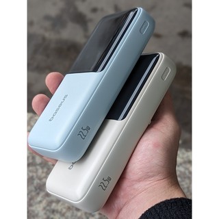 [Hỏa Tốc]Sạc dự phòng Chinh Hang Baseus PPJP312 20.000mah 22.5W liền 2 dây C + L đựng túi zip hãng CÓ 3C !!!
