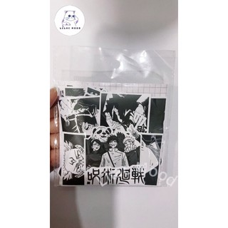 hàng sẵn/4 mẫu Set 40-75 stickers Chú Thuật Hồi Chiến / Jujutsu Kaisen miếng hình dán DIY / không trùng, chống thấm HD1