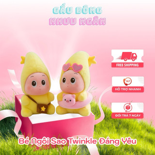 Gấu Bông Bé Ngôi Sao Twinkle Đáng Yêu, Đồ Chơi Nhồi Bông Búp Bê Dễ Thương Cho Bé, Quà Tặng Sinh Nhật & Trang Trí Cho Bé