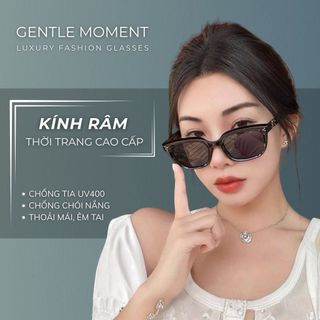 Kính râm mắt mèo GENTLE MOMENT thời trang nam nữ kính mát chống tia UV bảo vệ mắt đi học đi chơi GM2329