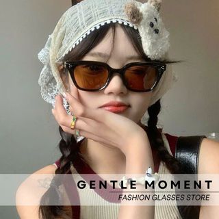 Kính râm mắt mèo GENTLE MOMENT thời trang nam nữ kính mát chống tia UV bảo vệ mắt đi học đi chơi GM2329