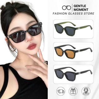 Kính râm mắt mèo chống tia UV GENTLE MOMENT kính mát thời trang nam nữ phong cách Hàn Quốc GM2329