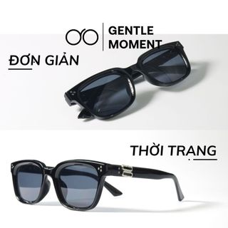 Kính râm mắt mèo chống tia UV GENTLE MOMENT kính mát thời trang nam nữ phong cách Hàn Quốc GM2329