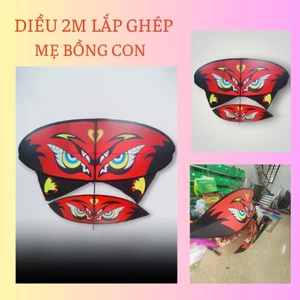 💥 Diều 2m Mẹ bồng con lắp ghép VIP 💥