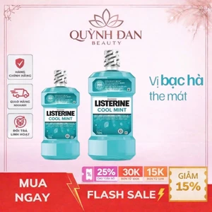 Nước Súc Miệng Giữ Hơi Thở Thơm Mát Listerine
