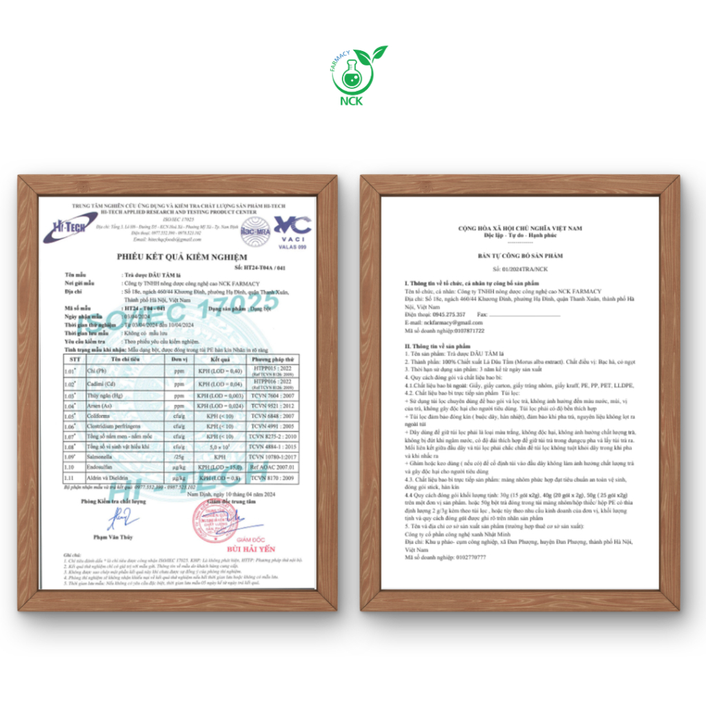 [NCK Farmacy] Trà Dâu Tằm Túi Lọc Thanh Nhiệt Giải Độc, Hỗ Trợ Cải Thiện Giấc Ngủ