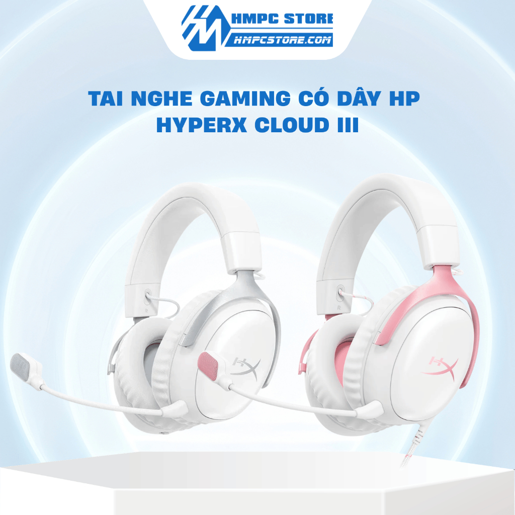 Tai Nghe Gaming Có Dây HP HYPERX CLOUD III | Âm thanh DTS:X Spatial ...