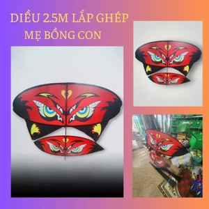 😍 DIỀU 2.5M MẸ BỒNG CON LẮP GHÉP.