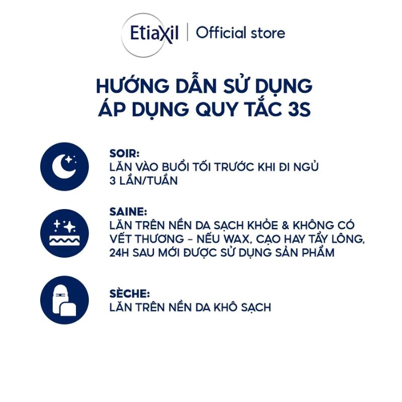 Lăn Khử Mùi Etiaxil Giảm Mồ Hôi Chính Hãng Pháp - 15ml