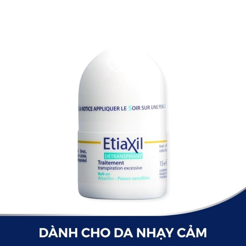 Lăn Khử Mùi Etiaxil Giảm Mồ Hôi Chính Hãng Pháp - 15ml ( xanh lá )