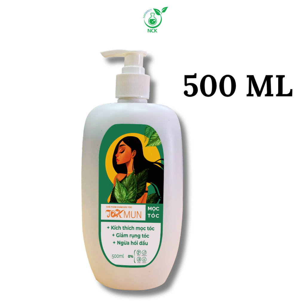 [NCK Farmacy] Dầu Gội Thảo Dược TOKMUN Giảm Rụng Tóc Làm Sạch Da Đầu Phù Hợp Tóc Yếu Dễ Gãy
