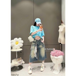 Quần Ngố Jean Nữ Kèm Khăn Basic QCCC Cao Cấp