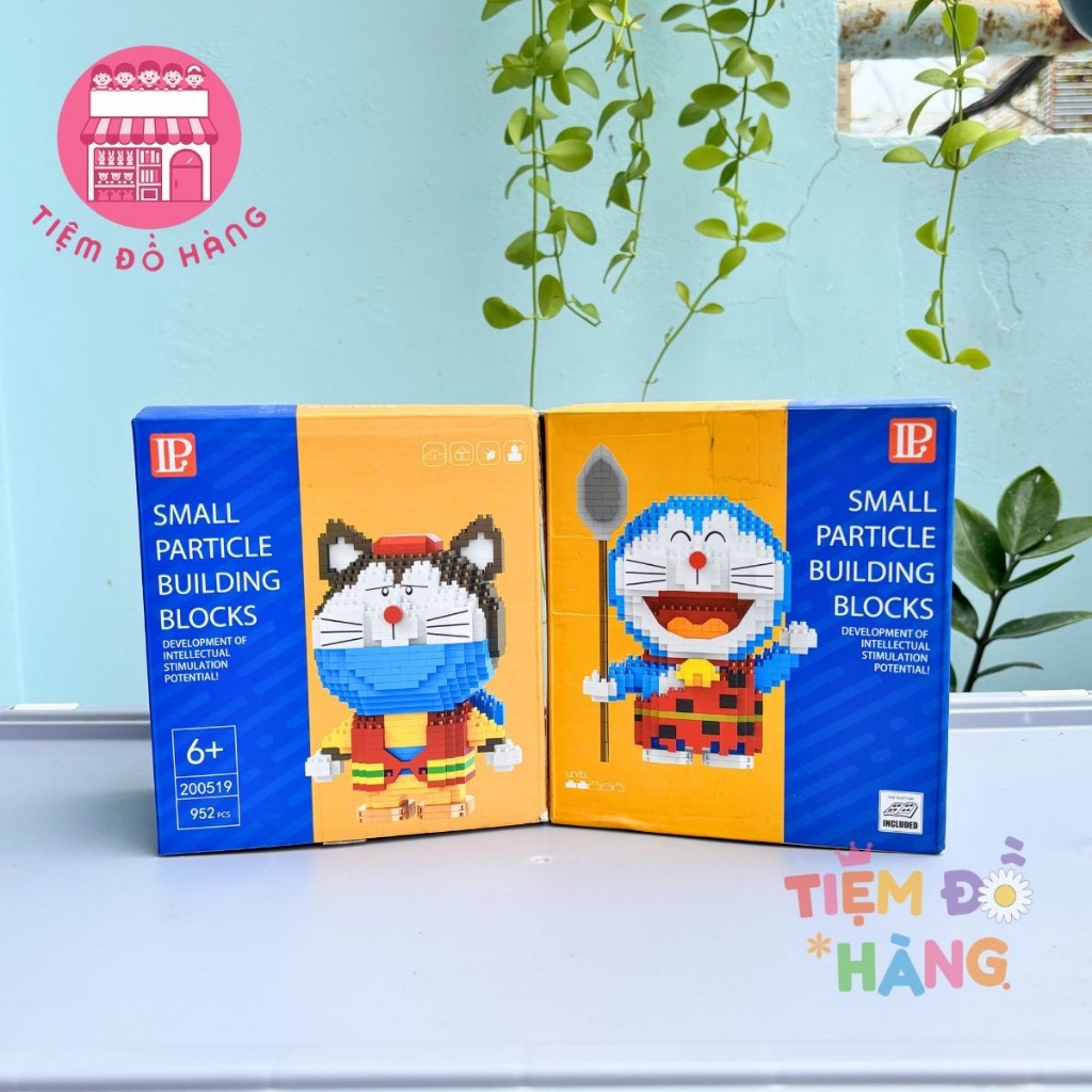 Đồ Chơi Lắp Ráp Mô Hình Doraemon Nhiều Mẫu Size Lớn