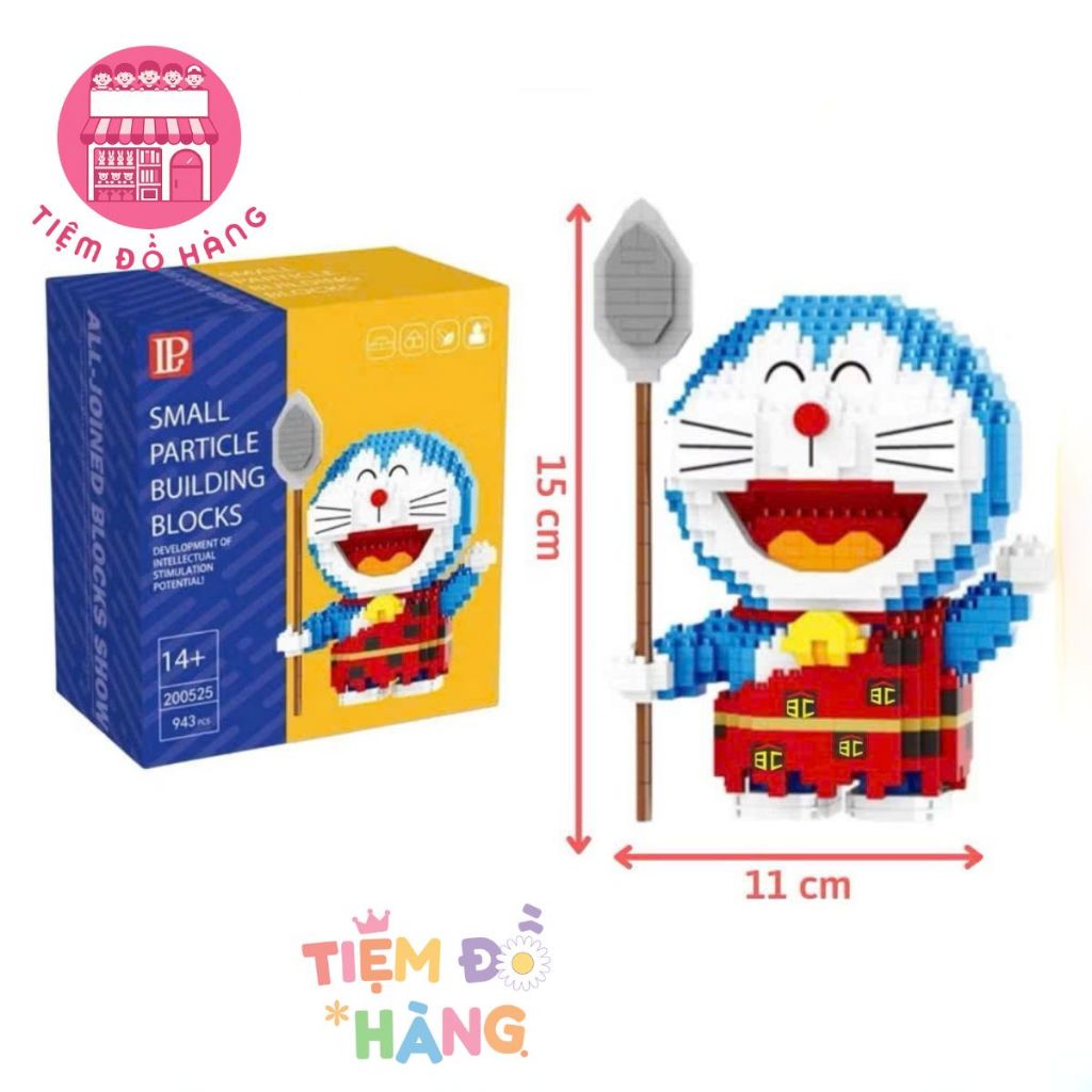 Đồ Chơi Lắp Ráp Mô Hình Doraemon Nhiều Mẫu Size Lớn