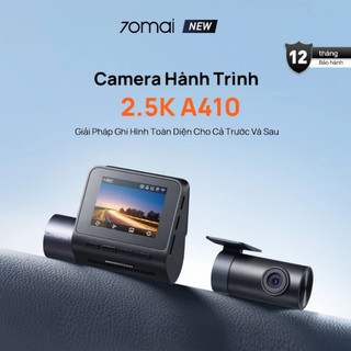 Camera hành trình 70mai Dash Cam A410 [TẶNG VIETMAP] - Bản quốc tế, hỗ trợ Tiếng Việt, BH 12 tháng