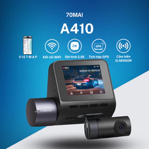 Camera hành trình 70mai Dash Cam A410 [TẶNG VIETMAP] - Bản quốc tế, hỗ trợ Tiếng Việt, BH 12 tháng