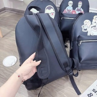 (Quai To) Balo nam nữ size40 to đi học ( Ảnh Thật ) Vải Dù trống nước Bền Đẹp Tiện dụng đựng A4 đi chơi đi học BL000