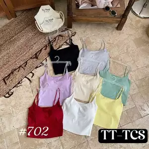 Áo bra 2 dây chỉnh đệm mềm co giãn 702