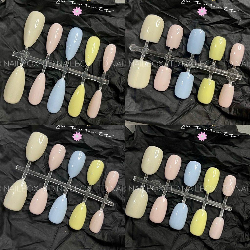 NAIL MIX MÀU PASTEL  ĐI BIỂN XINHH