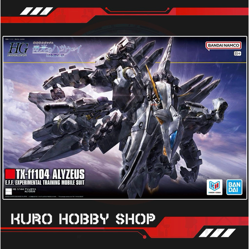 [CÓ SẴN] HG 1/144 TX-ff104 Alyzeus Gundam - Mô Hình Lắp Ráp Bandai