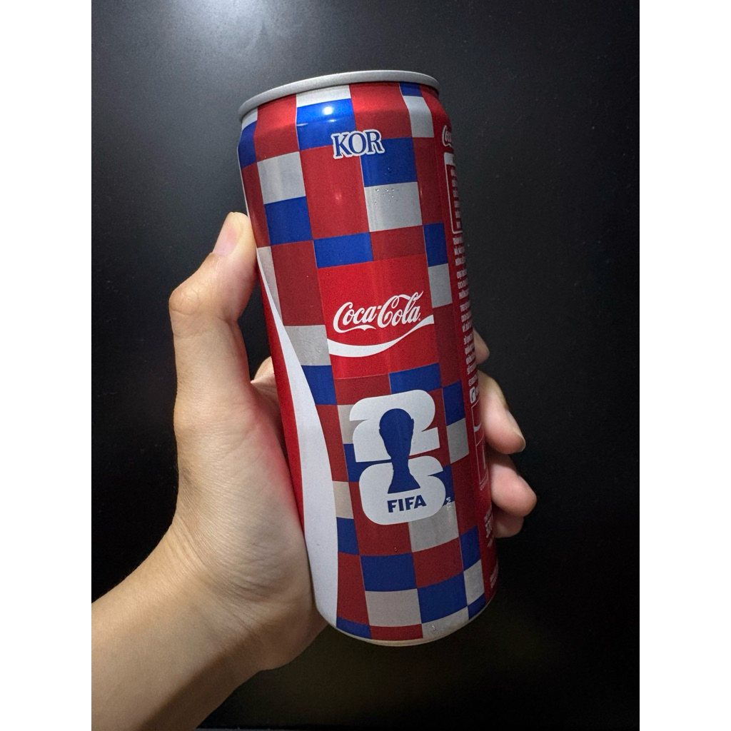 Lon Coca cola phiên bản nước Hàn Quốc kỉ niệm world cup 2026