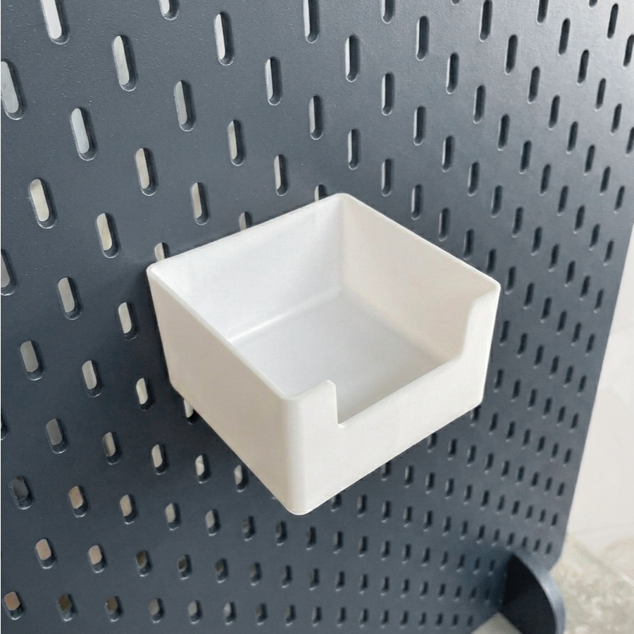 Cốc đựng đa năng cho bảng Pegboard Lỗ Dọc | Phụ Kiện Pegboard Đa Năng