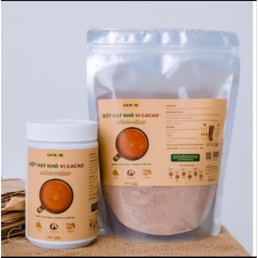 Bột hạt khô vị cacao - LáMori