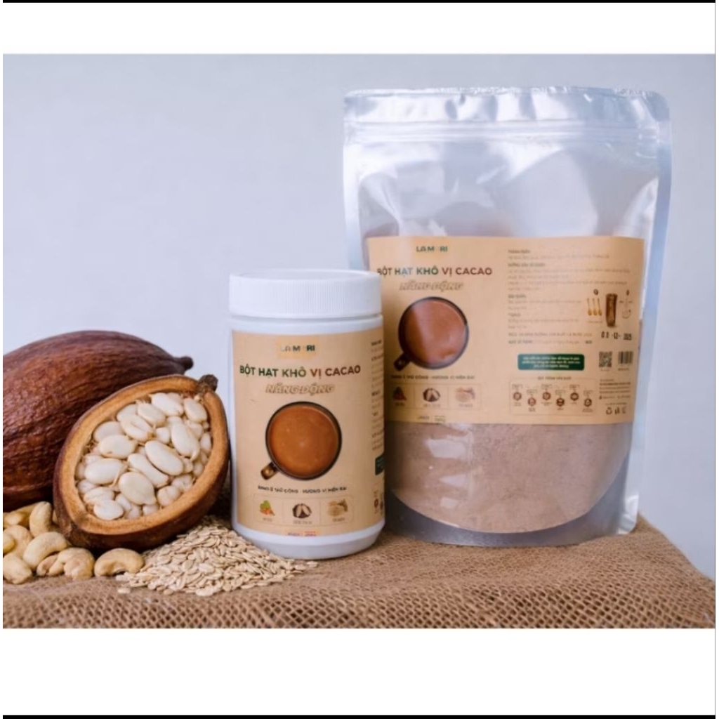 Bột hạt khô vị cacao - LáMori