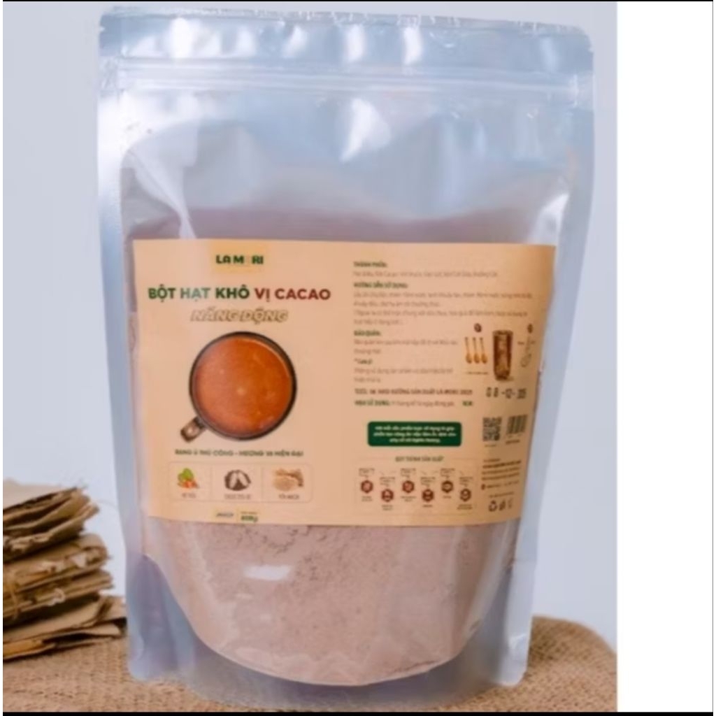 Bột hạt khô vị cacao - LáMori