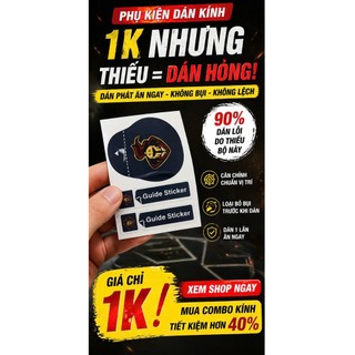 Bộ dán kính cường lực 1K – Căn chỉnh chuẩn, không bụi, không lệch – Phụ kiện bắt buộc”