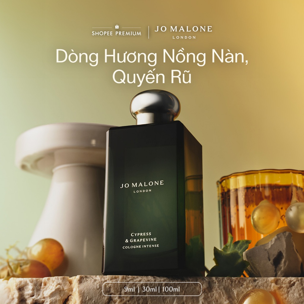 Nước Hoa Jo Malone London Cologne Intense| Dòng Hương Nồng Nàn, Quyến Rũ