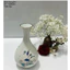 Bình hoa gốm vẽ tay dáng cổ cao – decor tối giản sang trọng/ Gốm Nhật 2hand