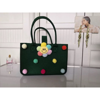 Túi Tote Hoạt Hình Dễ Thương Mini – Túi Vải Canvas Đựng Cơm, Mỹ Phẩm, Đi Học, Đi Chơi Cho Nữ