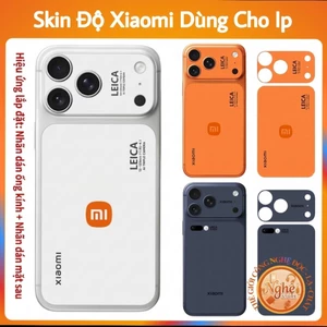 Miếng Dán Skin IP17Pro và 17proMax Cosplay Xiaomi Độc Đáo