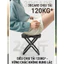 Ghế Gấp Gọn Đeo Chéo 3BCARE Cao Cấp - Thiết Kế 2 Trong 1 Tích Hợp Túi Đựng, Chịu Tải 120kg Tiện Lợi Câu Cá, Dã Ngoại