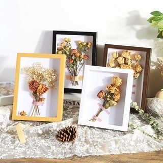Khung 3D Ảnh Cưới Thảo Tranh 3D Sâu Lòng 3cm 5cm_Khung Ảnh Hộp Làm Handmade Trang Trí Phụ Kiện Trưng Bày Tiêu Bản Hoa Kh