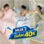 Chăn Hè Lụa Thái Tự Nhiên Mềm Mịn Thoáng Mát, Chăn Chần Bông Hè Mỏng, Lụa Chuẩn Loại 1 Thoáng Khí, Sang Trọng D10