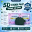 100 Chiếc khẩu Trang 5D Thịnh Phát 3 lớp kháng khuẩn kháng giọt bắn chống tia UV