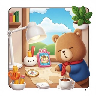 Sách Tô Màu dành cho mọi lứa tuổi Capy Holiday Cute &Comfy Coloring Book 72 Trang bìa nhũ, gáy lò xo