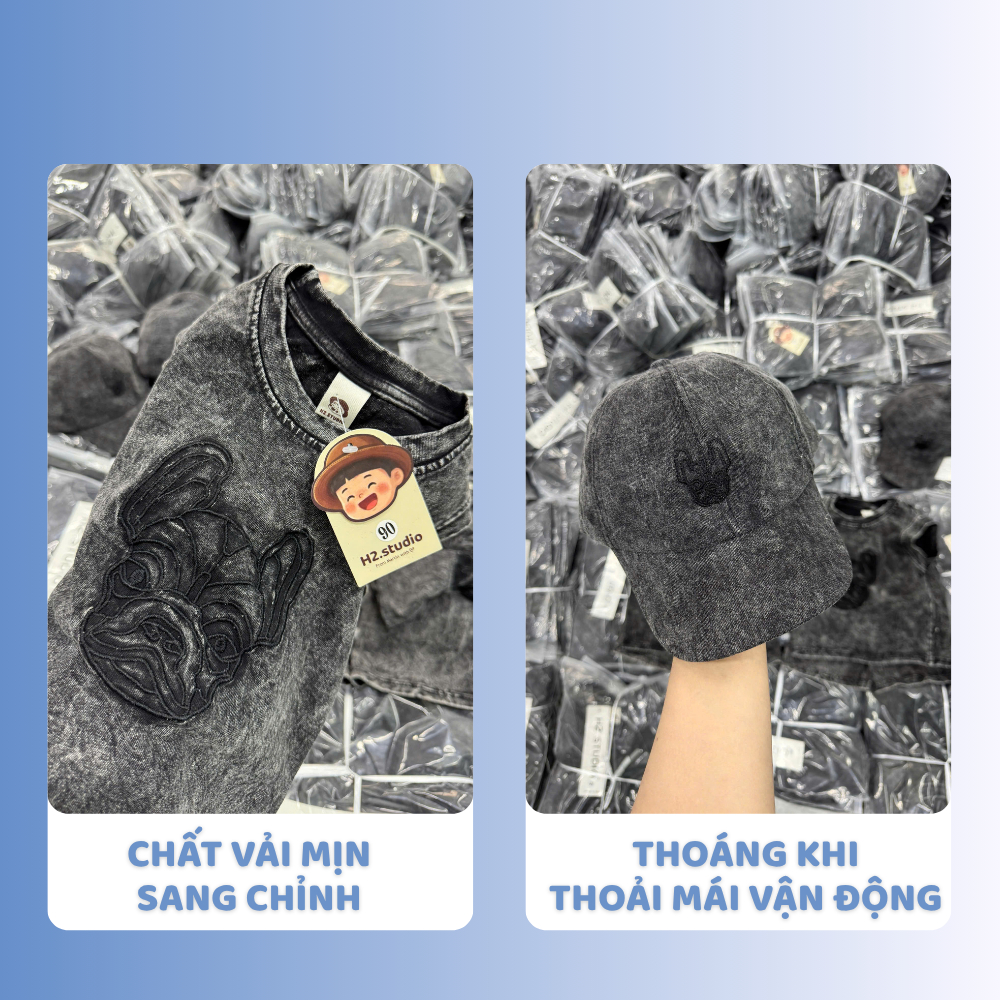 [À ƠI SHOP] D31- bộ ba lỗ chó đen 1 màu kèm mũ - a201.634