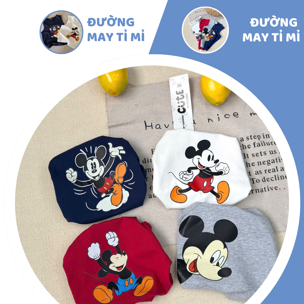 [À ƠI SHOP] D22- set 4 áo ba lỗ mickey đủ kiểu- a106.294