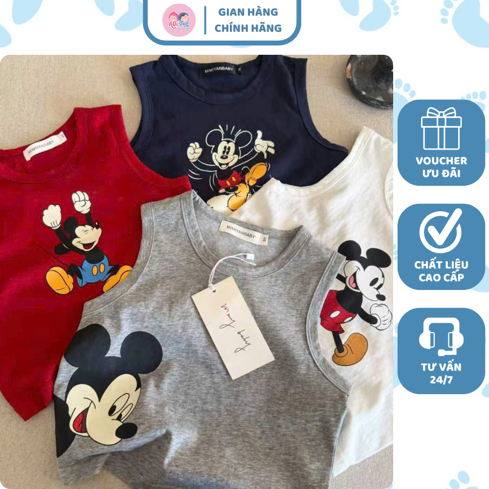 [À ƠI SHOP] D22- set 4 áo ba lỗ mickey đủ kiểu- a106.294