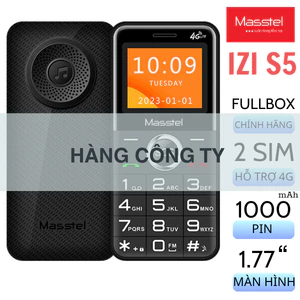 Điện Thoại Masstel Izi S5 4G Fullbox Mới - Hàng Công Ty Bảo Hành 12 Tháng